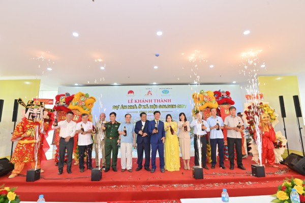 Golden City Tây Ninh chính thức khánh thành giai đoạn 1, bàn giao hơn 900 sản phẩm nhà ở xã hội