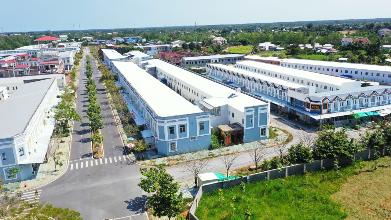 nhà ở xã hội Trà Vinh, khu đô thị mới P4, nhà 1 trệt 1 lầu, hạ tầng hoàn thiện, giá chỉ từ 900tr