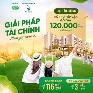 Nhà ở xã hội Tân Hương, thanh toán chỉ 116tr