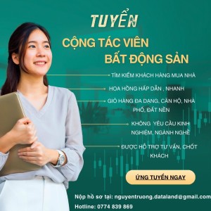 Tuyển dụng CTV bán hàng BĐS